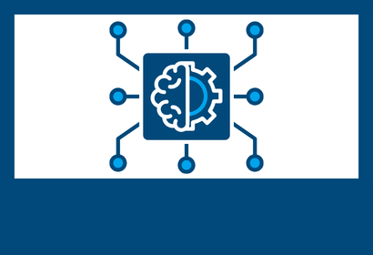 Icon of a brain with dots coming out of it to represent predictive precision