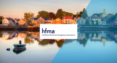 Portsmouth NH Skyline with HFMA logo overlay