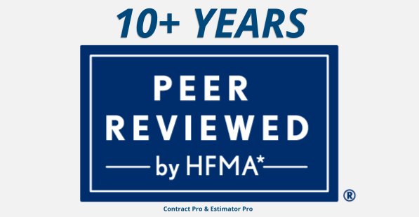 PMMC is Peer Reviewed by HFMA for 10+ Years