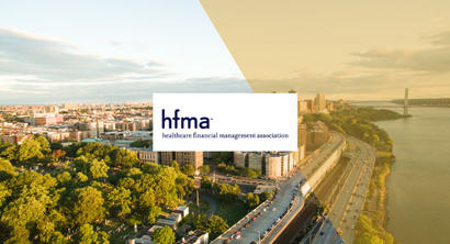 Airway Heights Washington Skyline with HFMA logo overlay