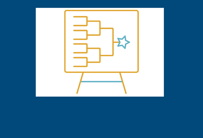 A chart showing multiple points of data being integrated into a single point